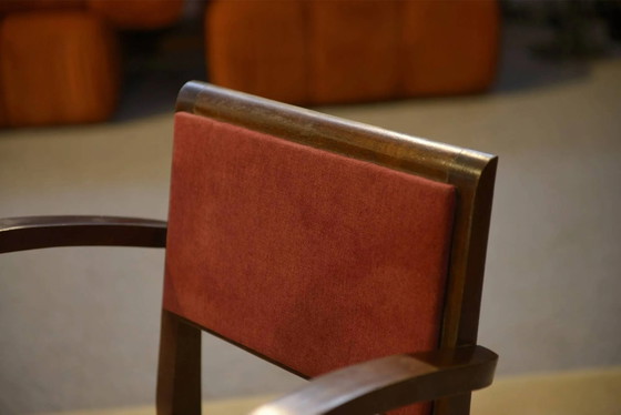 Paire de Fauteuils Bridge années 60 – Velours, Vintage (photo 6 of 9)