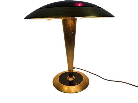 Image 1 of Egoluce - Oscar Torlasco - messing - tafellamp - 1980's