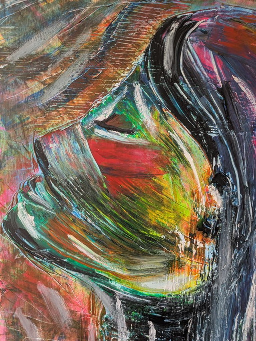 Woman – schilderijen tekeningen, Canvas