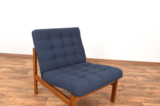 Image 1 of Mid-Century Teak Moduline Lounge Chair by Ole Gjerløv-Knudsen & Torben Lind for France & Søn, 1960s
