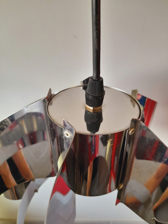 Suspension spirale chromée space age 1970 – Metal, Chrome (photo 7 of 7)