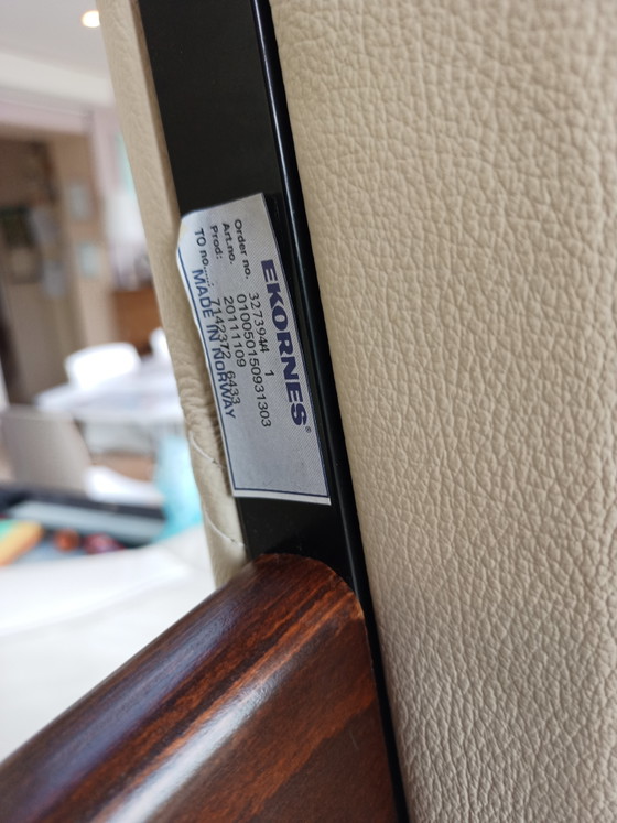 Stressless Ekornes Consul Maat Medium Met Voetenvankje – Fauteuils, lamine, Leather (photo 12 of 13)