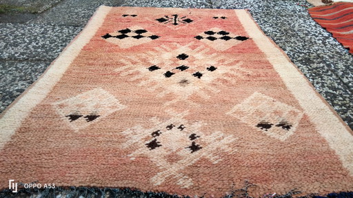 Handgeknoopt Berber kleed wol 133x90cm
