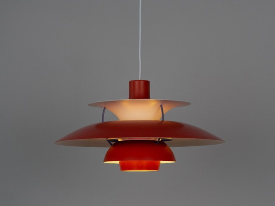 Image 1 of Lampada a sospensione vintage danese PH 5 di Poul Henningsen, Louis Poulsen, 1958