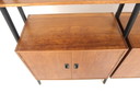 Bibliothèque Scandinave "Double" en Teck, Suède, 1950