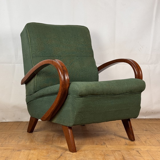 Image 1 of Paar tschechoslowakische Art-Deco-Sessel von František Jirák (1960er Jahre)