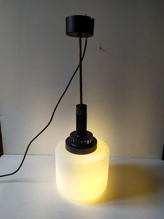 Image 1 of Lámparas colgantes de Stilnovo, años 50, lote de 2