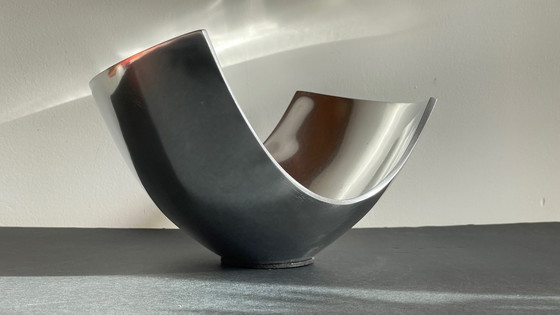 Image 1 of COUPE à Fruits Métal Poli VINTAGE