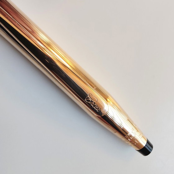 Image 1 of Matita meccanica vintage Cross Century in oro laminato 14 carati, anni '80/'90