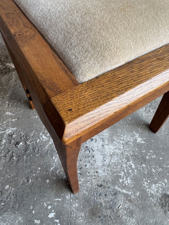 Image 1 of Satz von 6 Amsterdam School Art Deco Esszimmerstühlen