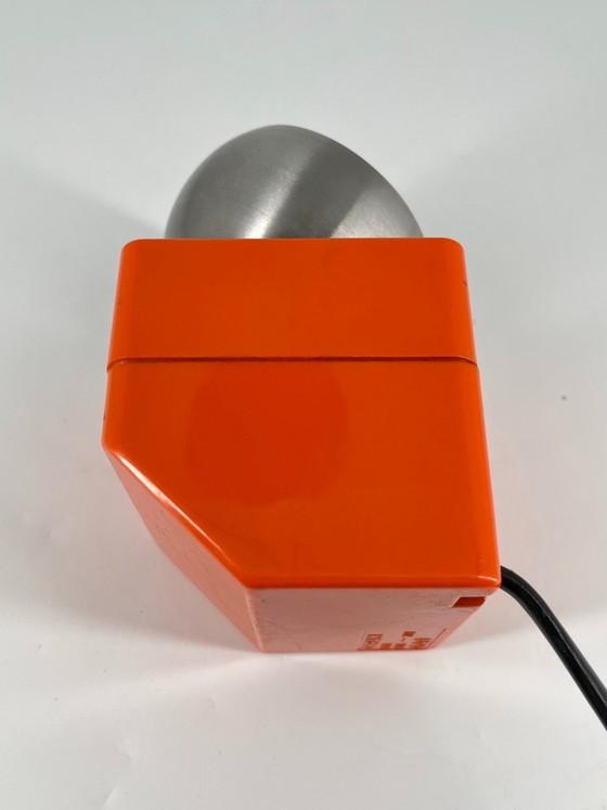 OSRAM Minispot 41601 Space Age Tafellamp in Oranje, Duitsland jaren 70 – Tafellampen, Plastic, Metal (photo 10 of 12)