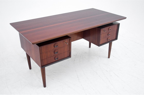 Image 1 of Teak Desk, Denmark, 1960s