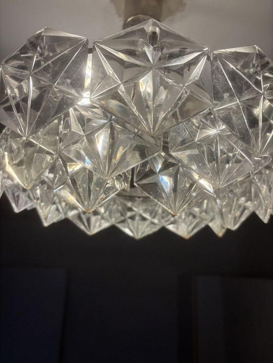Image 1 of Glass chandelier