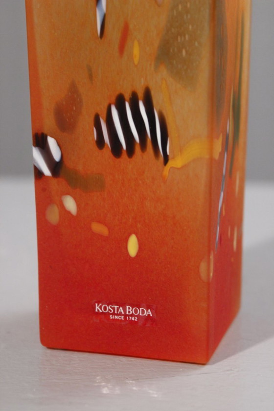 Image 1 of Bertil Vallien Atelier & Kosta Boda - "Satellite" series bottle, Sweden 1992