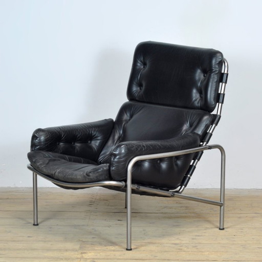 Nagoya SZ09 black lounge chair by Martin Visser, 1960s