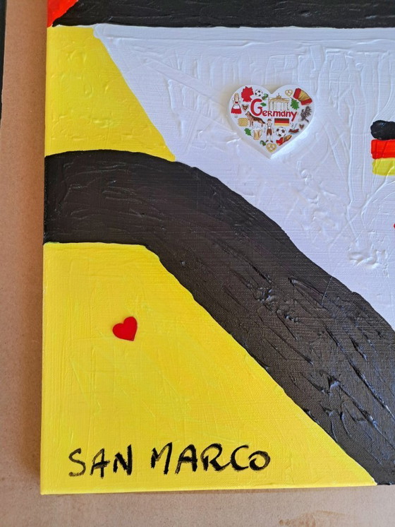 Image 1 of Enzo SAN MARCO - Country Lover Germany - Schilderij van de kunstenaar