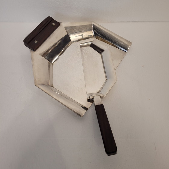 Image 1 of Recogemigas, Alfenide, Art Decó, Christofle, 80’s - Francia