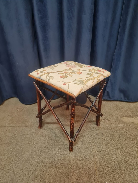 Image 1 of Ensemble de salon ancien en faux bambou par la Maison Staněk - Prague, vers 1910