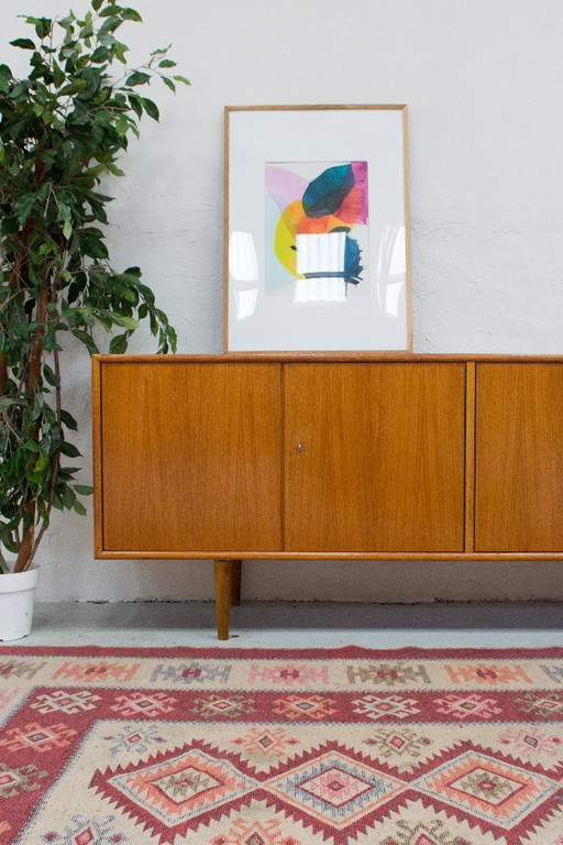 Vintage WK Möbel sideboard chest of drawers lowboard teak
