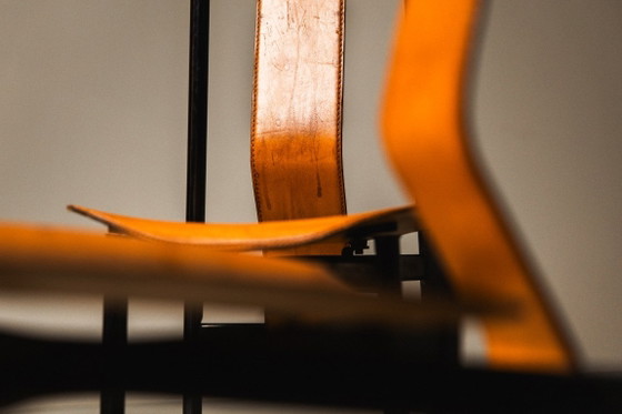 Image 1 of Juego de seis sillas de comedor 'Irma' diseñadas por Achille Castiglioni para Zanotta, Italia, 1979.