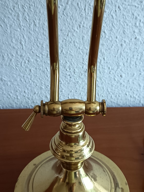 Bankierslamp - messing – Basco Lighting, Bureaulampen, Metal, Brass (photo 10 of 15)