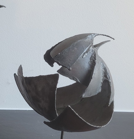 Image 1 of Michel Anasse Metal Zoomorph Sculpture