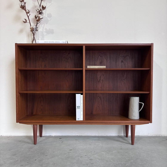 Image 1 of Vintage Bookcase Hundevad In Teak