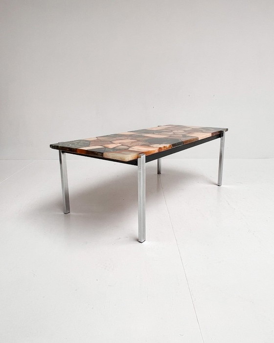 Image 1 of Onyx Salontafel 120 cm, 1970's