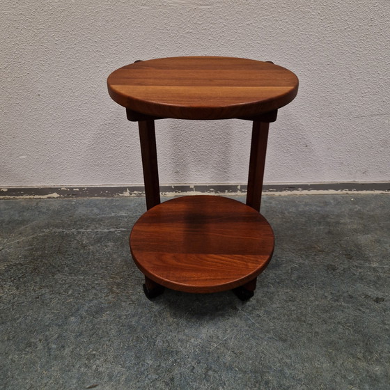 Image 1 of Vintage Danish Trolley Barcart
