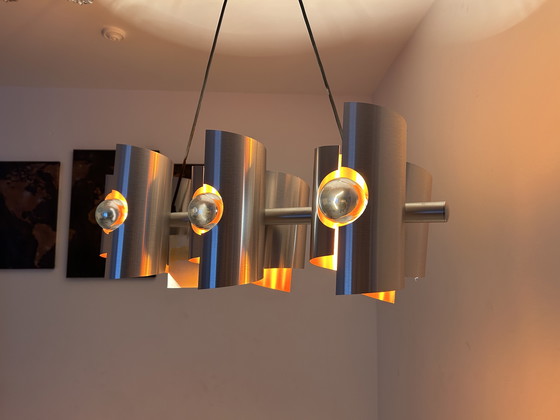 Image 1 of Lampada a sospensione vintage in stile spaziale Luminaires Jalest