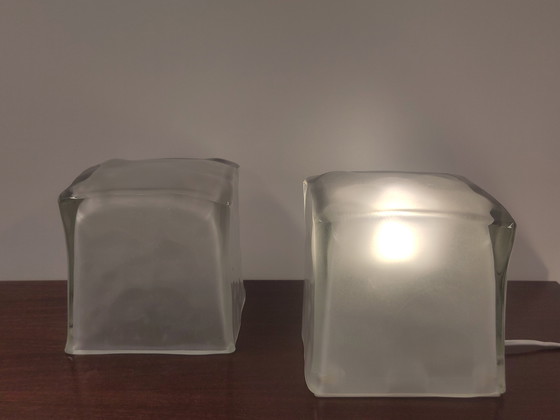 Image 1 of 2x lampes Ice Cube IKEA Iviken