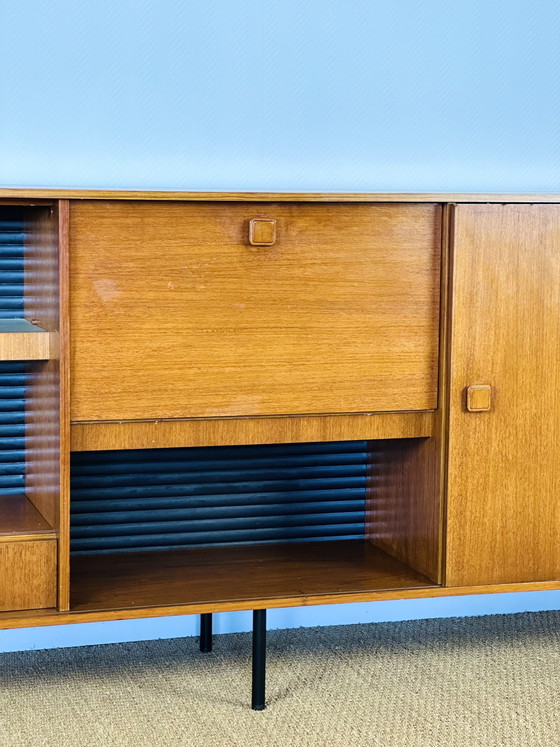 Image 1 of Enfilade haute scandinave en teck 1960