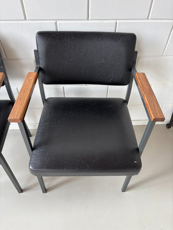 Image 1 of 2x skai Leder Esszimmerstühle