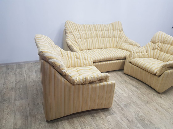 Mid-Century Modern Space Age Modular Sofa, 1960s, Set of 3 (photo 20 of 24)