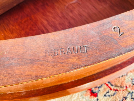 Image 1 of Console ' halve maan ' * Antiek XIX eeuw * Empire-stijl