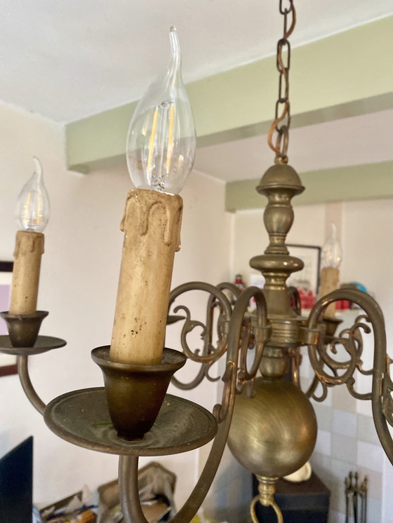 Image 1 of Vintage Kroonluchter- Oud Hollands