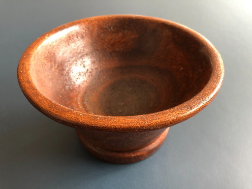 A wooden bowl made from wood of the Western Australian grass species black-boy