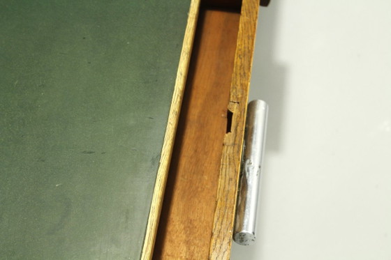 Scrivania Bauhaus Vintage in Rovere, anni '30, II – Scrivanie, Metal (photo 3 of 20)