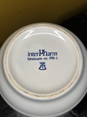 Vintage InterPharm Apothekerspot – Blu/Wit Keramiek – Unicum PR-1