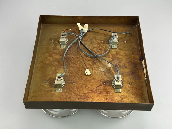 Image 1 of 60's 70's Plafonnier Applique Frères Cosack Luminaires Space Age Design