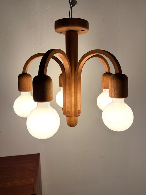 Vintage teak plagonnière ‘Candela’, Domus ‘80