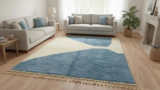 Alfombra bereber única hecha a mano 2.5x1.5 m – Wool (photo 8 of 16)