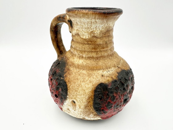 Image 1 of Bay West Germany Vase Fat Lava