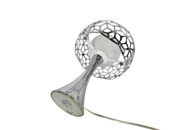 Image 1 of Eglo - Oxana model - table lamp - chrome - frosted glass - 90s