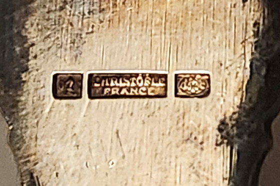 6 poggia-coltelli antichi Christofle in metallo argentato – Accessori da tavola (photo 9 of 9)
