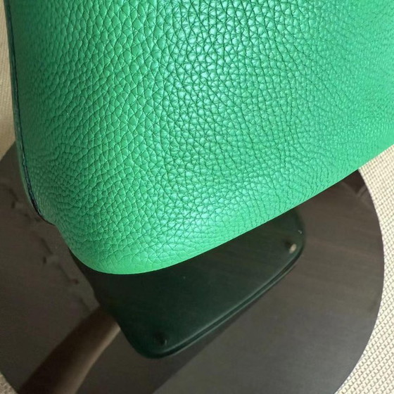 Image 1 of HERMES PICOTIN 22 - BAMBOU VERT VERTIGO CLEMENCE LEER GOUD HARDWARE