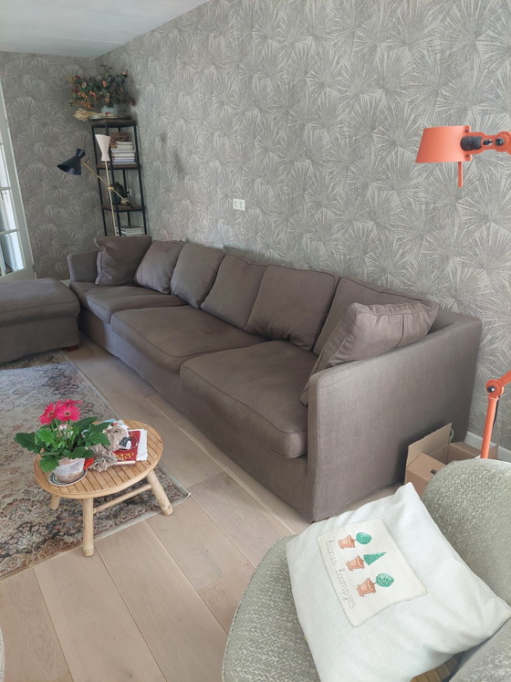 Divano Linteloo a 4 posti con pouf – Divani 3 posti, Textile (photo 3 of 5)