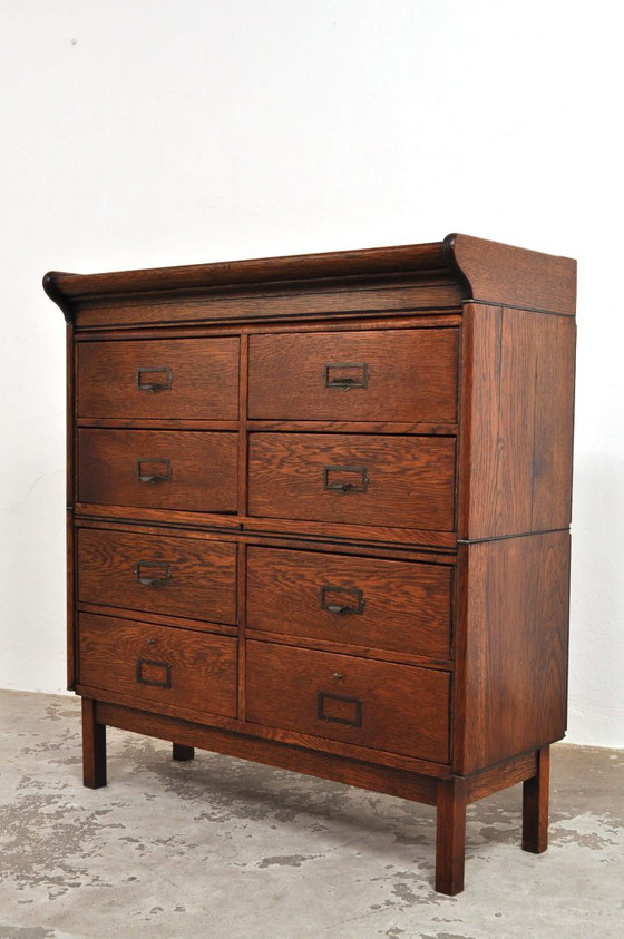 Cassettiera antica Globe Wernicke, primi del '900. – Cassettiere, Wood (photo 12 of 14)
