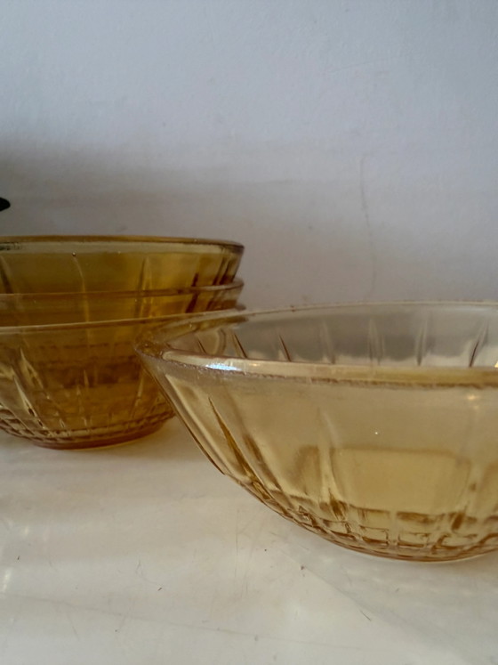 Set di 4 piccole ciotole color ambra – Glass, Vintage (photo 3 of 4)