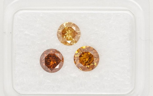 Diamond 3 pieces 1.08 carat with certificate